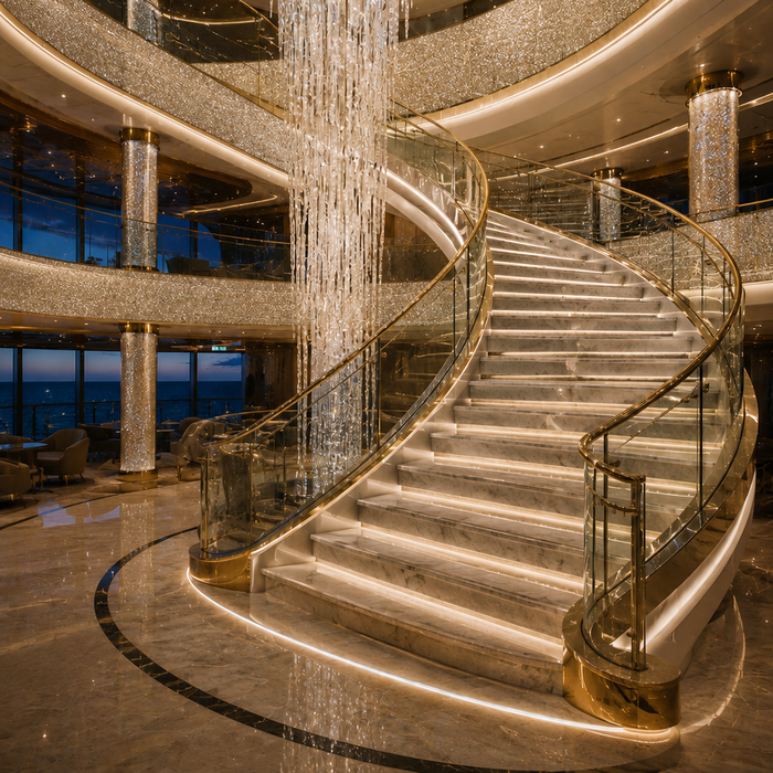 Grand Stairs and Atriums