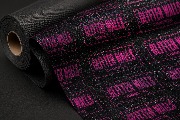 Custom Printed Glitter